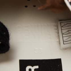 Pre Owned Golden Goose Metallic Gold Glitter and Leather Superstar Sneakers Size 38