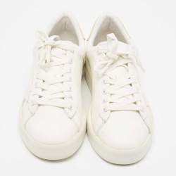 Golden Goose White Leather Purestar Sneakers Size 39
