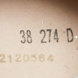 Pre Owned Golden Goose Silver/Beige Coarse Glitter and Suede Super-Star Sneakers Size 38