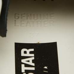 Pre Owned Golden Goose Black Leather Superstar Sabot Sneakers Size 37