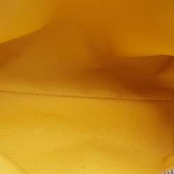 Pre Owned Goyard Green Goyardine Coated Canvas and Leather Vendome Cosmetic Pouch