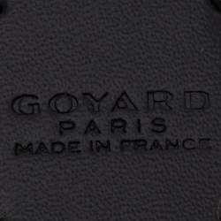 Pre Owned Goyard Black Goyardine Coated Canvas and Leather Mousqueton Key Ring
