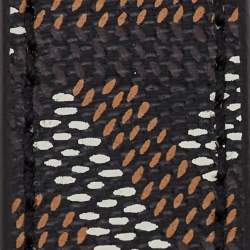 Pre Owned Goyard Black Goyardine Coated Canvas and Leather Mousqueton Key Ring