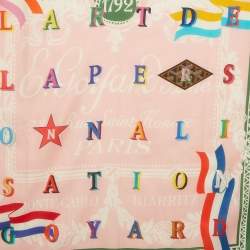 Pre Owned وشاح غويارد قطن وحرير فن التخصيص أخضر