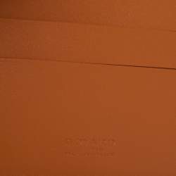 Goyard Dark Brown Goyardine Coated Canvas Grenelle Passport Holder