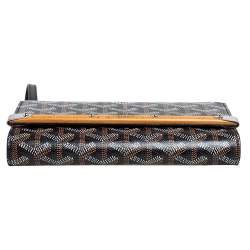 Goyard Black Goyardine Coated Canvas and Leather Monte Carlo Phone Case