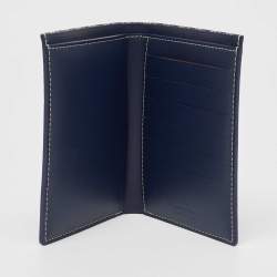 Goyard Navy Blue Goyardine Coated Canvas Moliere Bifold Wallet