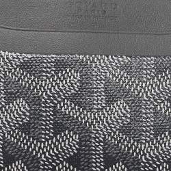 Goyard Grey Goyardine Coated Canvas and Leather Saint Sulpice Card Holder
