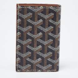 Goyard Brown Goyardine Coated Canvas Saint Pierre Bifold Card Holder 