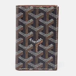 Goyard Brown Goyardine Coated Canvas Saint Pierre Bifold Card Holder 