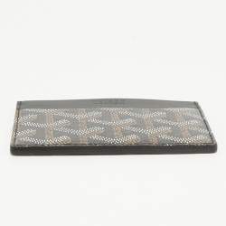 Goyard Black Goyardine Coated Canvas and Leather Saint Sulpice Card Holder