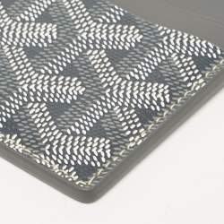 Goyard Grey Coated Canvas and Leather Saint Sulpice Card Holder