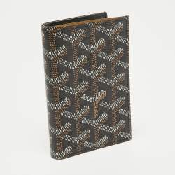 Goyard Black Goyardine Coated Canvas Saint Pierre Card Holder