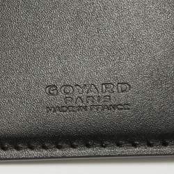 Goyard Black Goyardine Coated Canvas Saint Pierre Card Holder