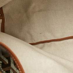 Goyard Brown Goyardine Coated Canvas and Leather Saint Louis PM Tote