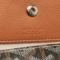 Goyard Brown Goyardine Coated Canvas and Leather Saint Louis PM Tote