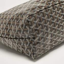 Goyard Brown Goyardine Coated Canvas and Leather Saint Louis PM Tote