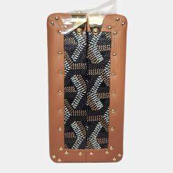 Goyard Minaudiere Goyardine Canvas Trunk Bag