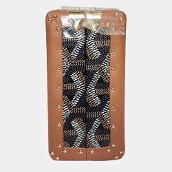 Goyard Minaudiere Goyardine Canvas Trunk Bag