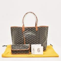 Goyard Brown Goyardine Coated Canvas and Leather Saint Louis PM Tote