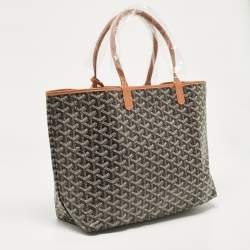 Goyard Brown Goyardine Coated Canvas and Leather Saint Louis PM Tote