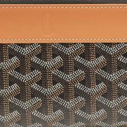 Goyard Brown Goyardine Coated Canvas Matignon GM Wallet