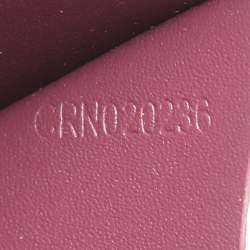 Goyard Burgundy Goyardine Coated Canvas Marigny Wallet