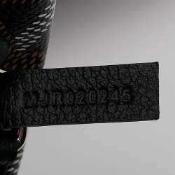 Goyard Black Goyardine Coated Canvas and Leather Saint Louis GM Tote