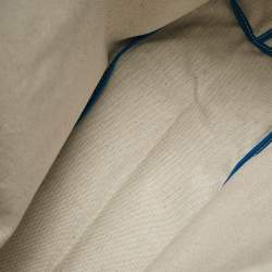 مملوكة مسبقًا Goyard Blue Goyardine Coated Canvas and Leather Saint Louis PM Tote