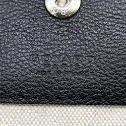 Goyard Black Coated Canvas Leather Saint Louis PM Shoulder Bag
