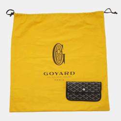 Goyard Black Coated Canvas Leather Saint Louis PM Shoulder Bag