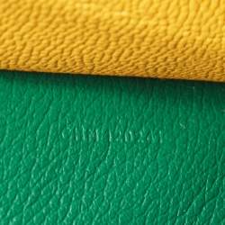 Goyard Green Goyardine Coated Canvas and Leather Chypre Wallet