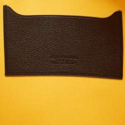 Goyard Black Goyardine Coated Canvas and Leather Senat MGM Pouch