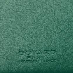 مملوكة مسبقًا محفظة بطاقات جويارد سان بيير كانفاس جوياردين بني مقوى ثنائية الطي