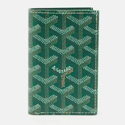 مملوكة مسبقًا محفظة بطاقات جويارد سان بيير كانفاس جوياردين بني مقوى ثنائية الطي