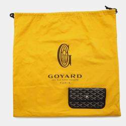 Goyard Black PVC Leather Saint Louis PM Tote Bag