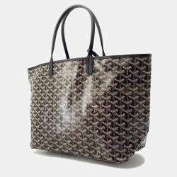 Goyard PVC and Leather Saint Louis PM Tote Bag