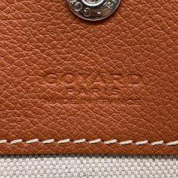 Goyard Black/Natural PVC Coated Canvas PM Saint Louis Tote Bag