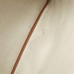 Pre Owned Goyard Brown Goyardine Coated Canvas and Leather Artois MM Tote