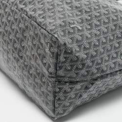 Goyard Grey Goyardine Coated Canvas Saint Louis GM Tote