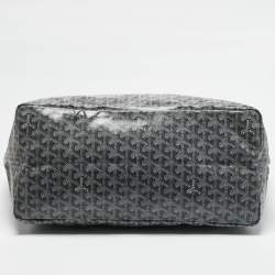 Goyard Grey Goyardine Coated Canvas Saint Louis GM Tote