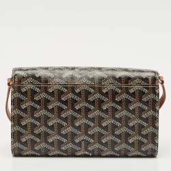 Goyard Brown Goyardine Coated Canvas Varenne Continental Wallet