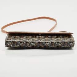 Goyard Brown Goyardine Coated Canvas Varenne Continental Wallet