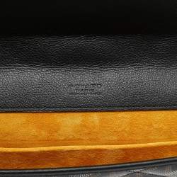 Pre Owned Goyard Black Goyardine Coated Canvas Alexandre III Bag