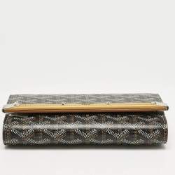 Goyard Brown Goyardine Coated Canvas and Leather Mini Monte Carlo Case