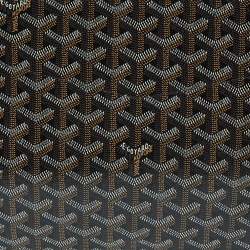 Pre Owned Goyard Brown Goyardine Coated Canvas and Leather Rouette PM Bag