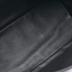 Pre Owned Goyard Black Goyardine Coated Canvas and Leather Mini Reversible Anjou Tote