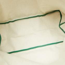 Pre Owned Goyard Green Goyardine Coated Canvas and Leather Saint Louis GM Tote