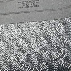 Pre Owned Goyard Grey Goyardine Coated Canvas and Leather Saint Sulpice Card Holder
