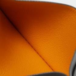 Pre Owned Goyard Grey Goyardine Coated Canvas and Leather Saint Sulpice Card Holder